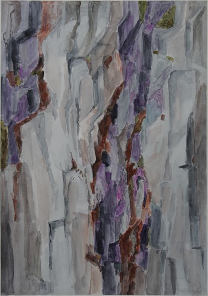 sans titre - aquarelle - Maurice Robert